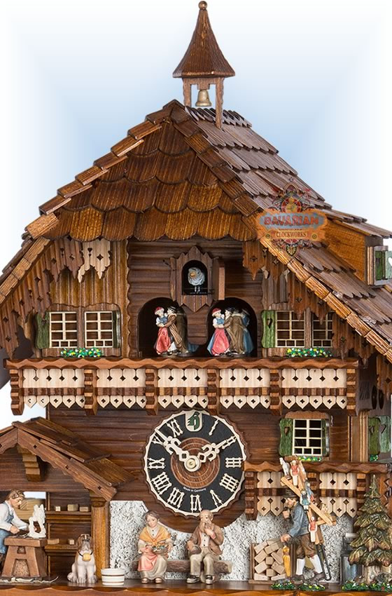 Cuckoo Clock 86732T Wood Carver | by Hones | On Sale