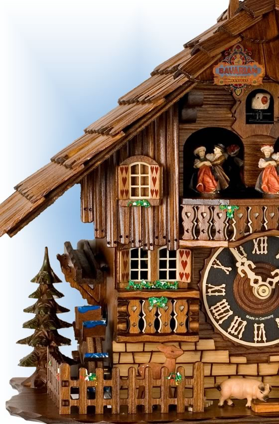 Cuckoo Clock 638T Sweethearts | by Hones | On Sale