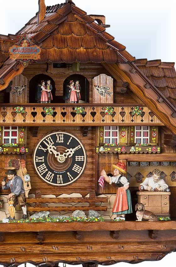 Cuckoo Clock 86206T Lighted Clockmaker | by Hones | On Sale