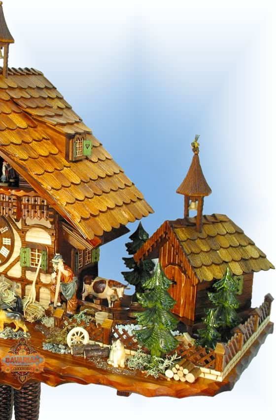Cuckoo Clock 5.8878.01.P Goat Herder Farm | by August Schwer | On Sale