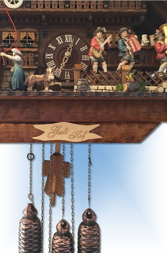 Gutshof Estate 23 inch German Cuckoo Clock by August Schwer