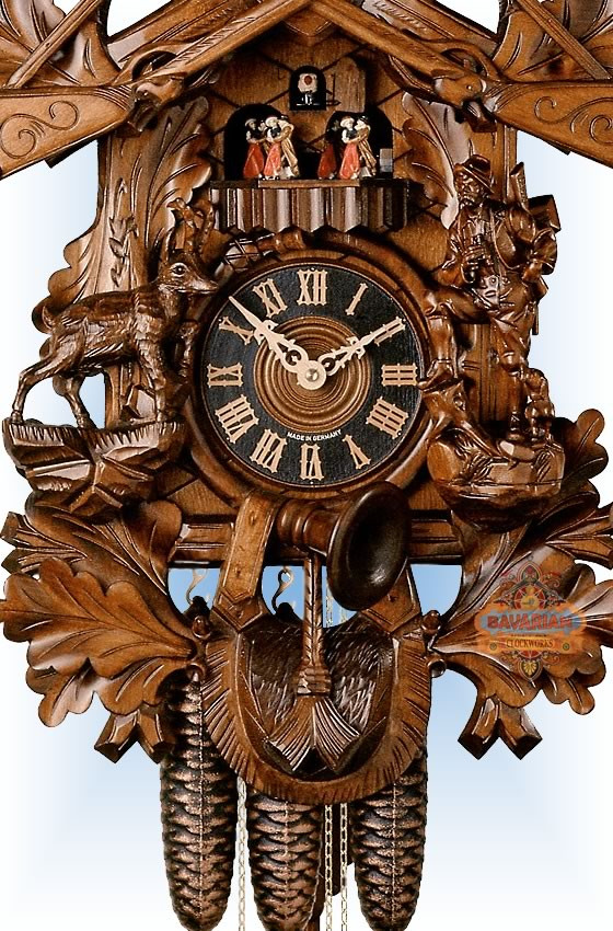 Cuckoo Clock 8674/6Tnu Ibex Hunter | by Hones | On Sale