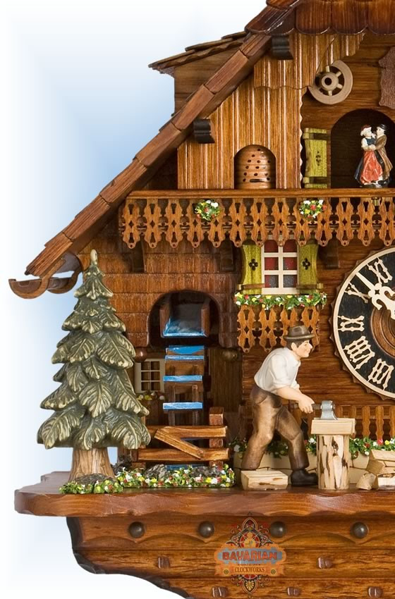 Cuckoo Clock 86275T Lighted Millhouse | by Hones | On Sale