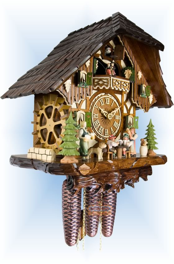 Cuckoo Clock AH 821/12 8TMT Tipsy Brothers | by Adolf Herr | On Sale
