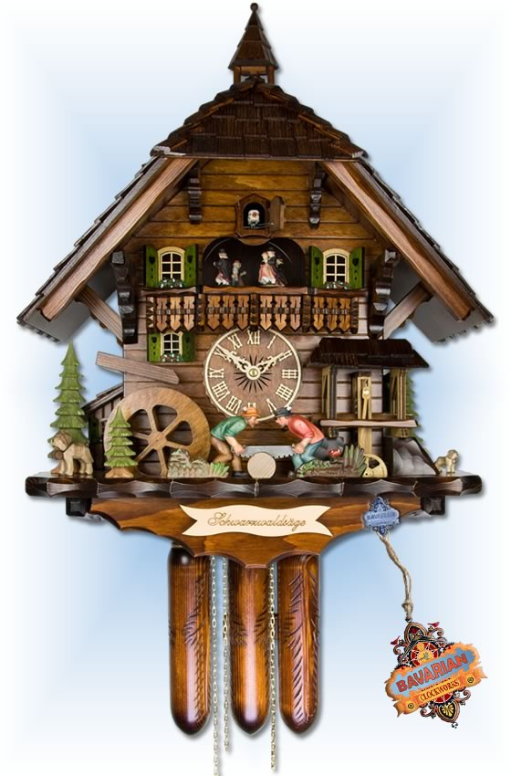 Cuckoo Clock AH 870/1 8TMT Forest Sawyers | by Adolf Herr | On Sale