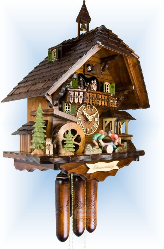 Cuckoo Clock AH 870/1 8TMT Forest Sawyers | by Adolf Herr | On Sale