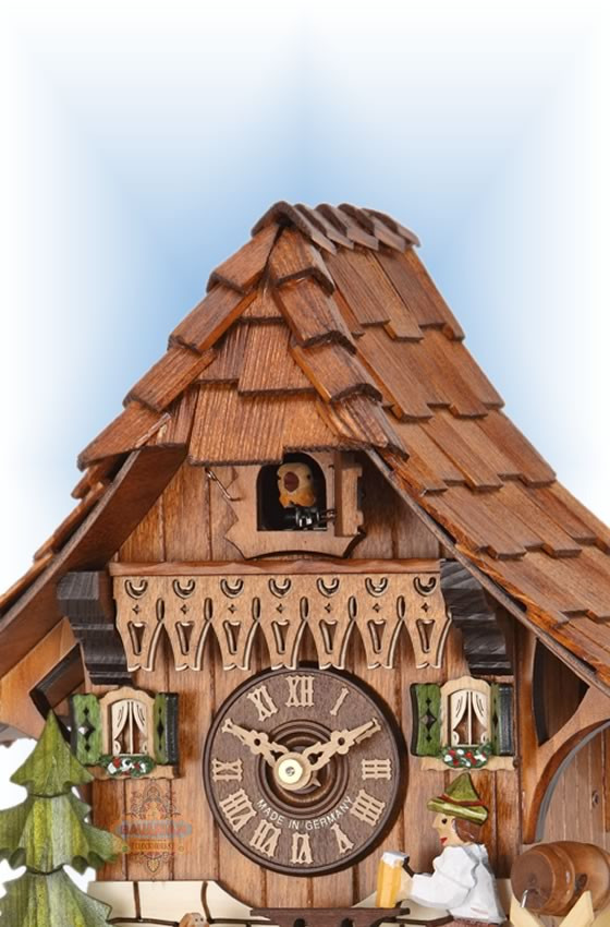 Cuckoo Clock 889 EX Pitched Roof | by Hekas | On Sale
