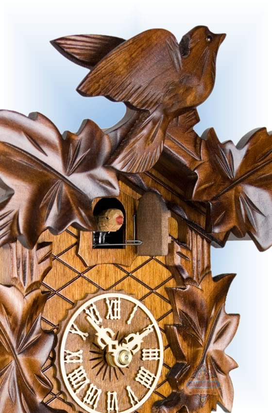 Cuckoo Clock AH 100/1 Vine Leaves | by Adolf Herr | On Sale