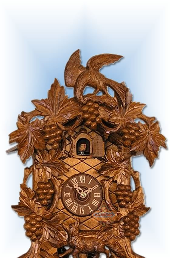 Cuckoo Clock AH 621/1 8T Fox Vineyard II | by Adolf Herr | On Sale