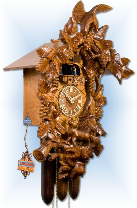 Cuckoo Clock AH 621/1 8TMT Fox Vineyard | by Adolf Herr | On Sale