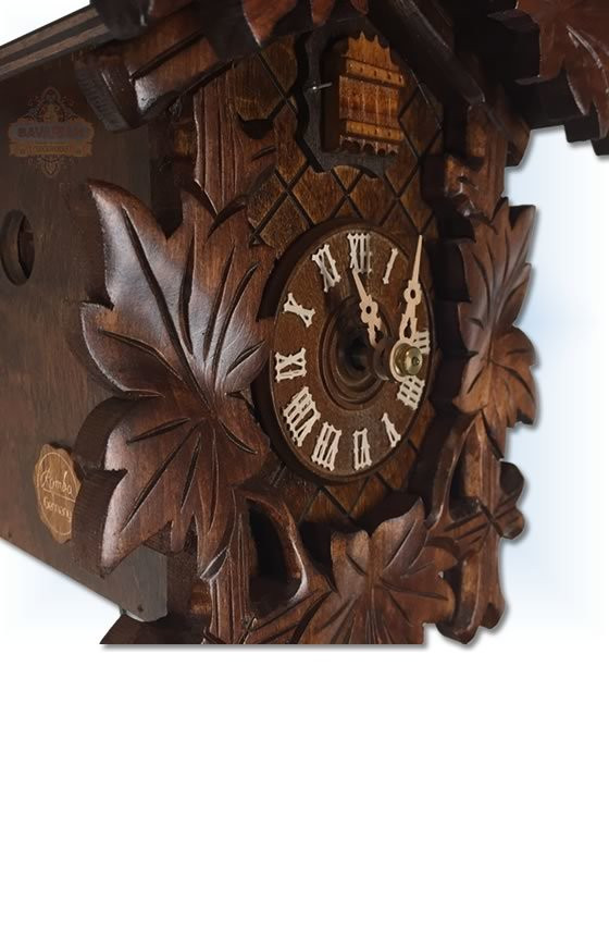 Cuckoo Clock 1220 Leaf Bird | by Rombach & Haas | On Sale