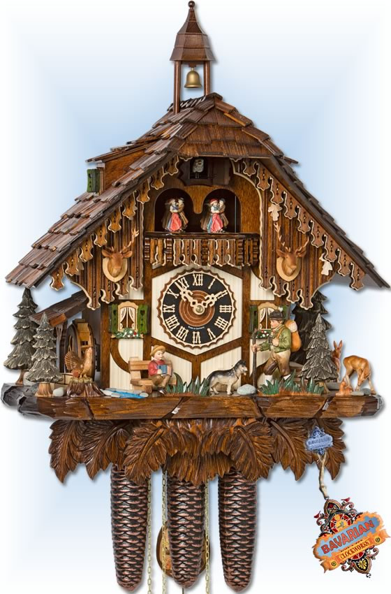 17in black forest cuckoo clock