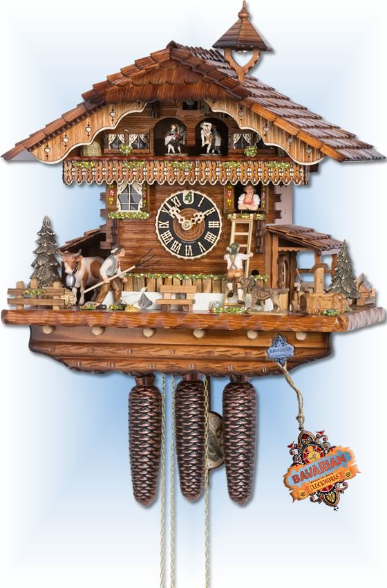 Timestone Clock タイムストーン クロック 希少 Cuckoo Clock 86210T Pitchfork | by Hones | On Sale
