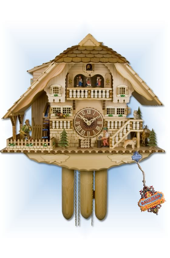 Cuckoo Clock AH 840/0 8TMT Hunting Chopper | by Adolf Herr | On Sale