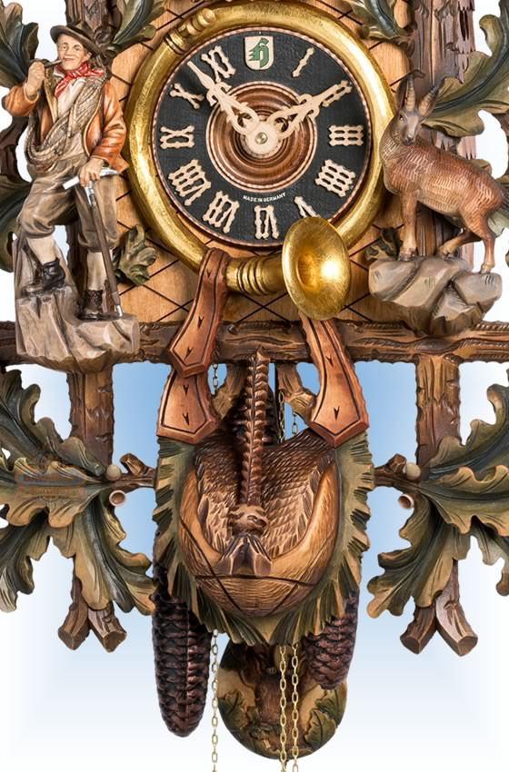 Cuckoo Clock 8667/8Tbu Brushed Eagle | by Hones | On Sale