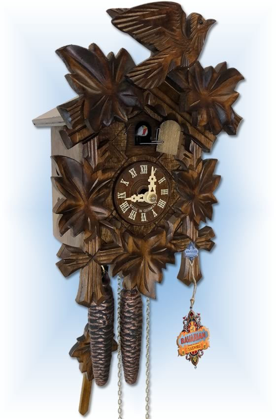 Cuckoo Clock 8.4910.04 Gift Boxed | by Bavarian Clockworks | On Sale