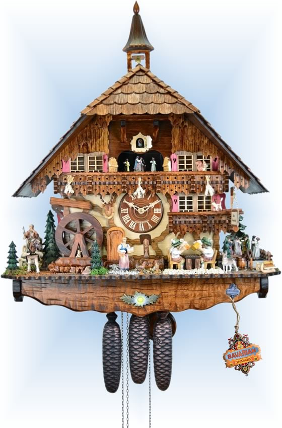 Cuckoo Clock 5.8879.01.P Big Brew House | by August Schwer | On Sale