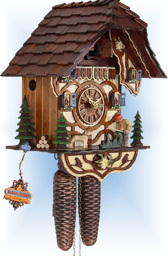 Cuckoo Clock AH 356/1 8T Lucky Fisherman | by HerrZeit | On Sale