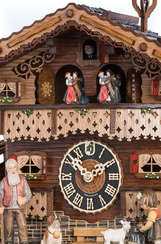 Cuckoo Clock 86753T Girl-n-Goat | by Hones | On Sale