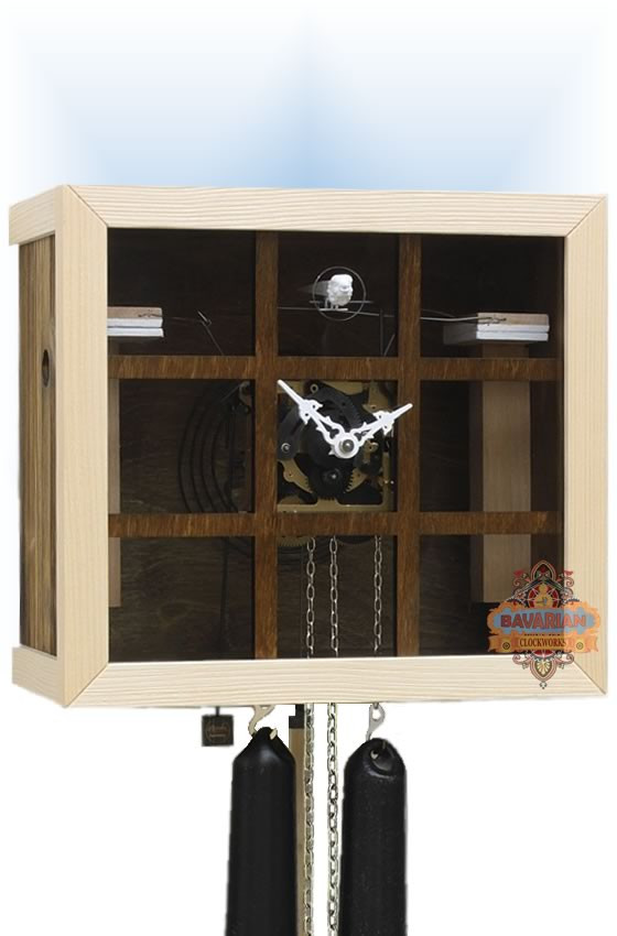 Cuckoo Clock FV35-4 Bauhaus Grid | by Rombach & Haas | On Sale