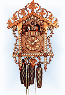 Railroad House Authentic Vintage Cuckoo Clock