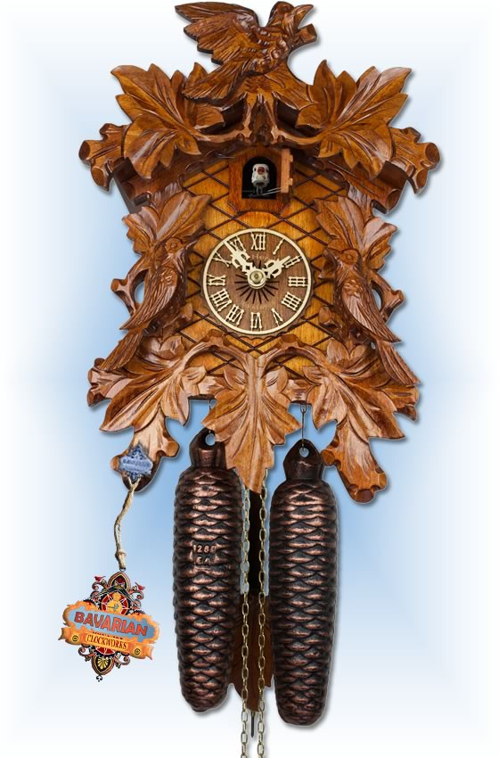Cuckoo Clock AH 104/1 8T Three Cuckoos | by Adolf Herr | On Sale