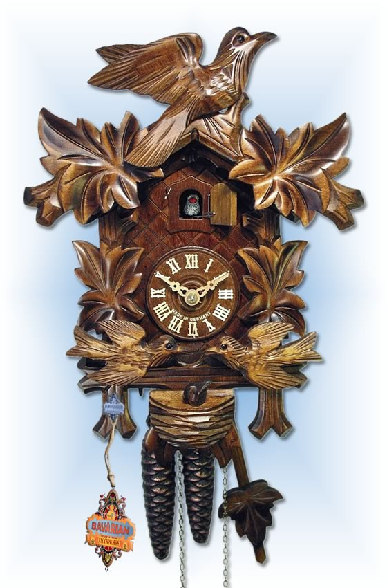 Cuckoo Clock 1.0074.01.C Moving Birds | by August Schwer | On Sale