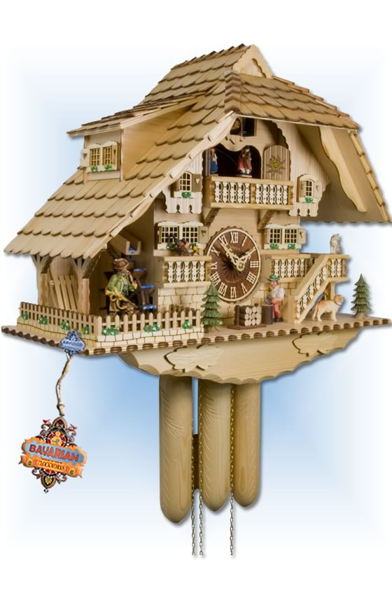 Cuckoo Clock AH 840/0 8TMT Hunting Chopper | by Adolf Herr | On Sale