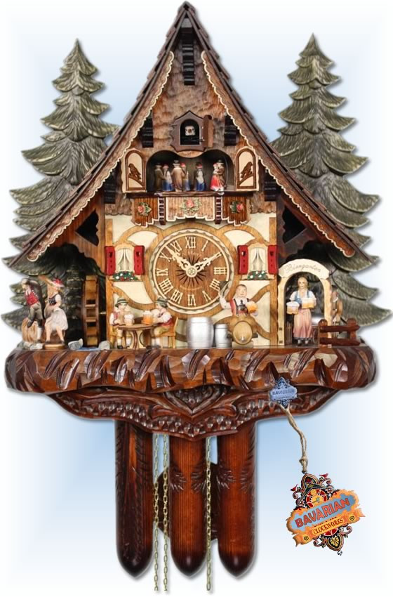 Cuckoo Clock AH 985-1 8TMT Brewmeister Willy | by Adolf Herr | On Sale