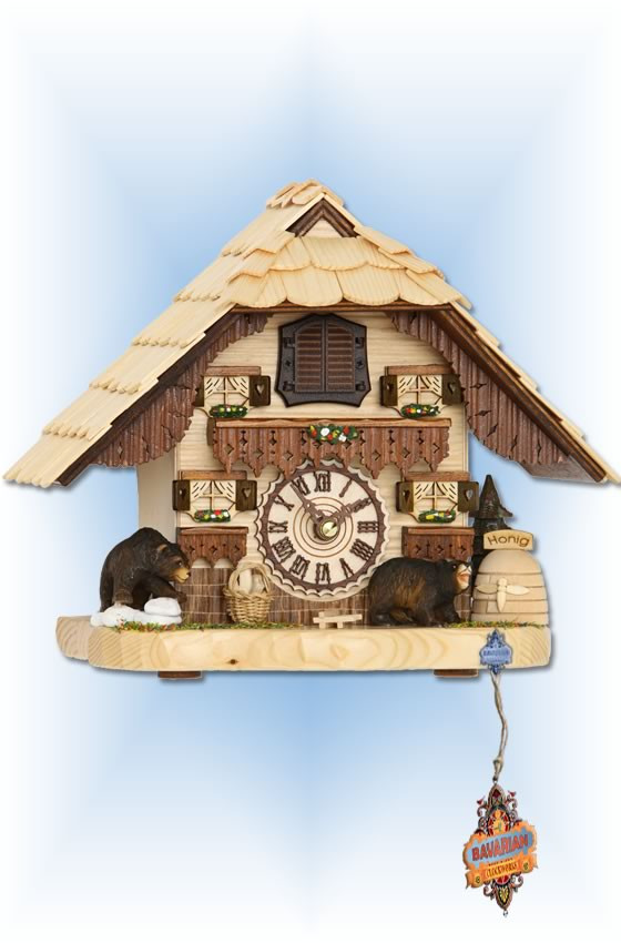Cuckoo Clock 4203 QM Honey Bear | by Trenkle | On Sale