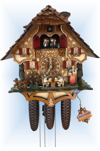 Barmadchen | Cuckoo Clock | by Schneider | full view