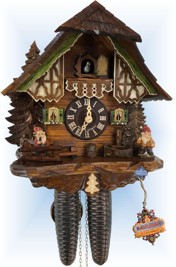 Horloge Coucou Maison Naine August Schwer - 2.0325.01.C - Neuve Sous Emballage