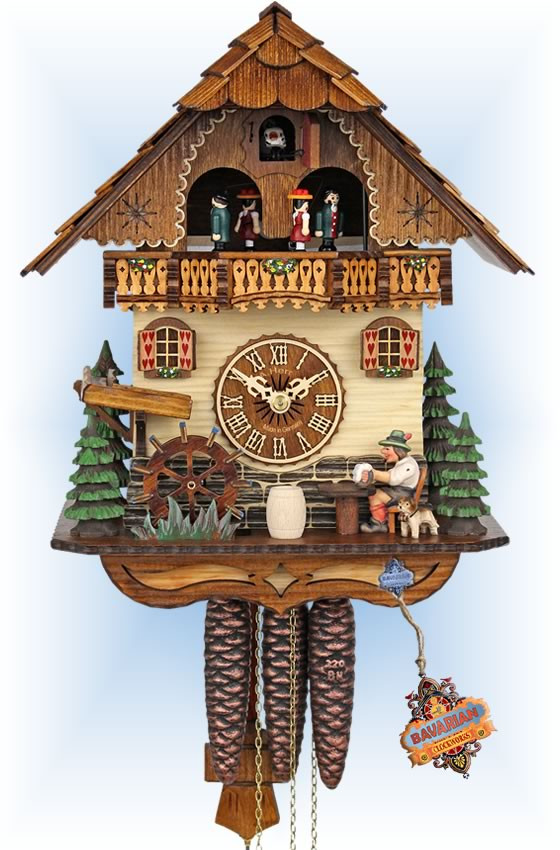 Cuckoo Clock AH 336/11 MT Tipsy Tilo | by Adolf Herr | On Sale
