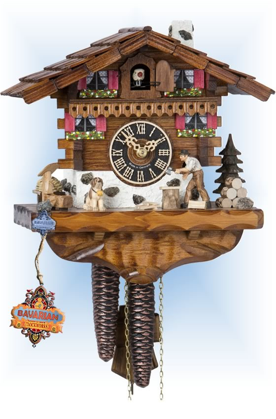 Cuckoo Clock 149 Wood Chopper | by Hones | On Sale