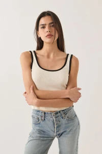 Ringer Organictank 22755 WOMEN'S TSHIRT
