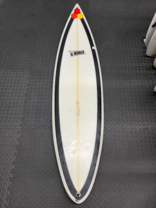6'6 Ci Black Beauty C#341 SURF      USED BOARD