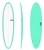 6'8" Funboard Color  SURF