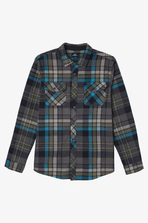 Glacier Plaid Superfleece FA3204206. BOY OUTER