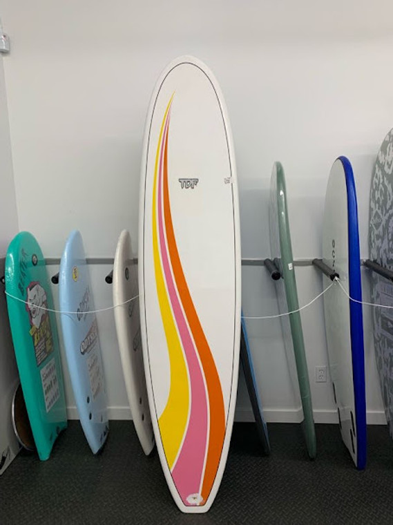 7'6 Tdf C#961 21 1/4 X 2 7/8 SURF      USED BOARD