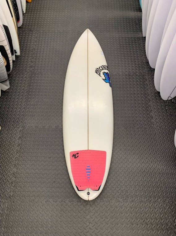 5'7 Quiver Killr 26.5L T#215 19"X 2.25" SURF      USED BOARD