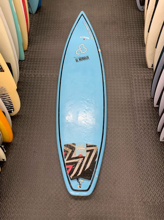 6'8 Flyer Fcs(Og) T#? 20 1/2 X 2 7/8 SURF      USED BOARD