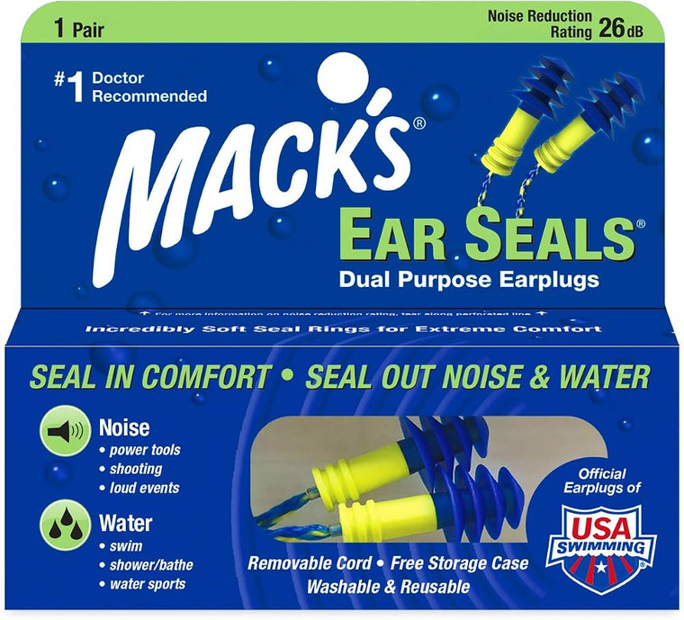 Ear Seals W/Cord MACKS ACCESSORIE
