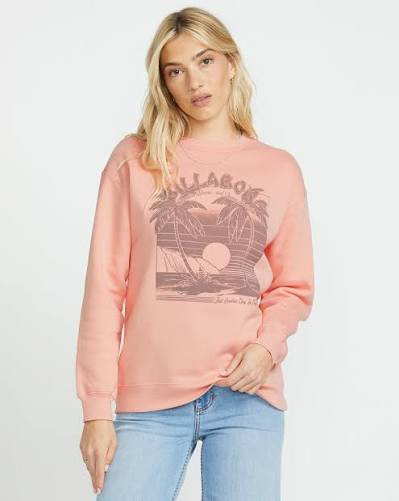 Sunset Memories Crew 24B461508 WOMEN'S OUTER