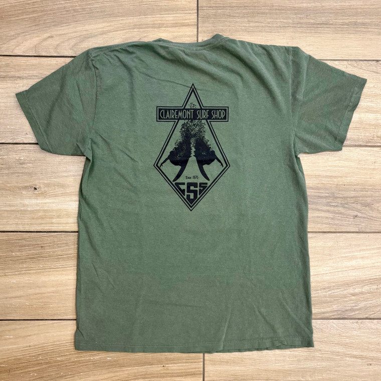 Retro Diamond GARMENT DYED TSHIRT