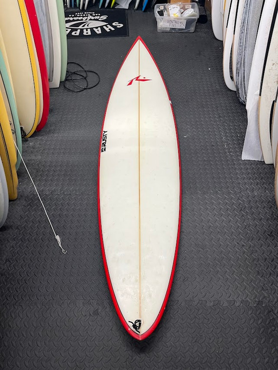 7'8 Rusty Indo Gun T#ELLIOT SURF      USED BOARD