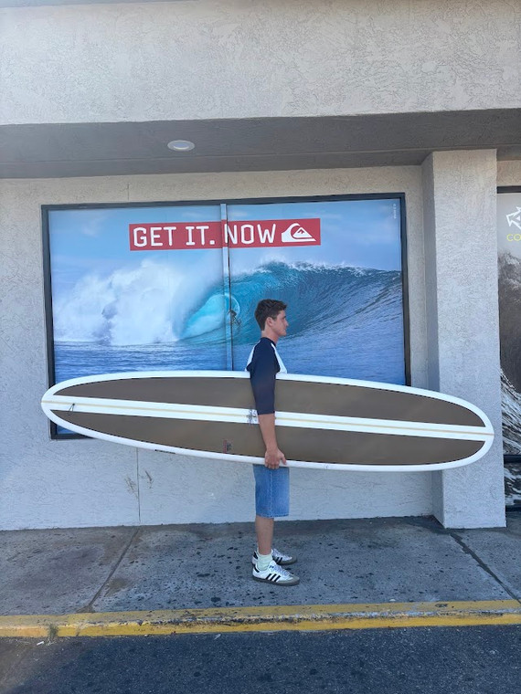 9'0 Hot Summer 2+1 C#522 SURF      USED BOARD