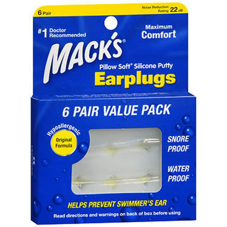 Macks Silicone Putty Earplugs MACKS ACCESSORIE