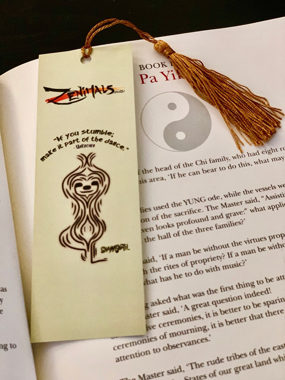 Shamasloth™ Bookmark