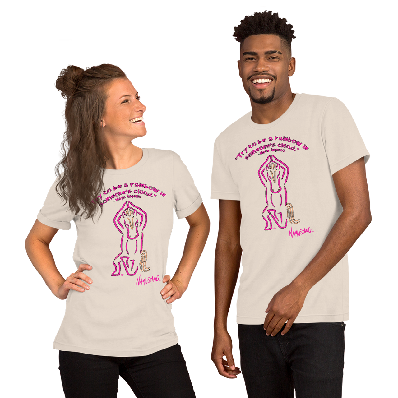 NaMustang™ (Pink/Peach)  Unisex T-Shirt
