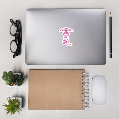 NaMustang™ Pink/Peach Bubble-free stickers